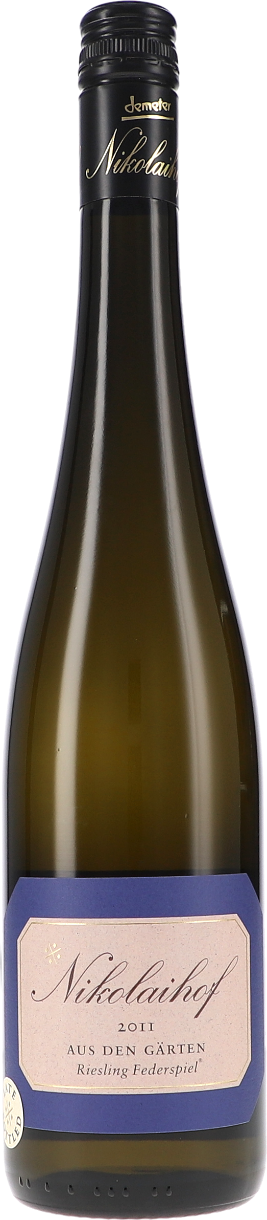 Aus den Gärten, Riesling Federspiel trocken