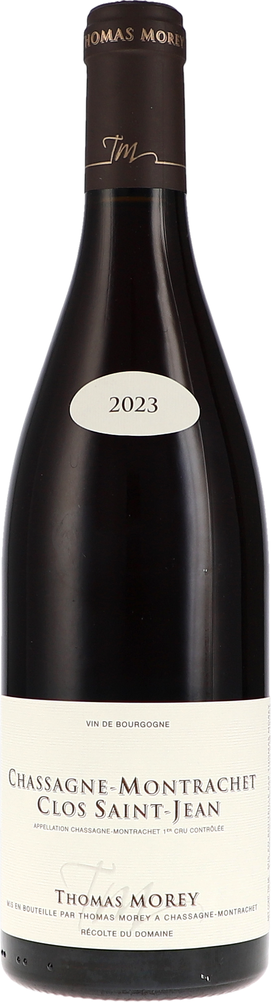 Chassagne-Montrachet 1er Cru rouge Clos Saint-Jean AOC