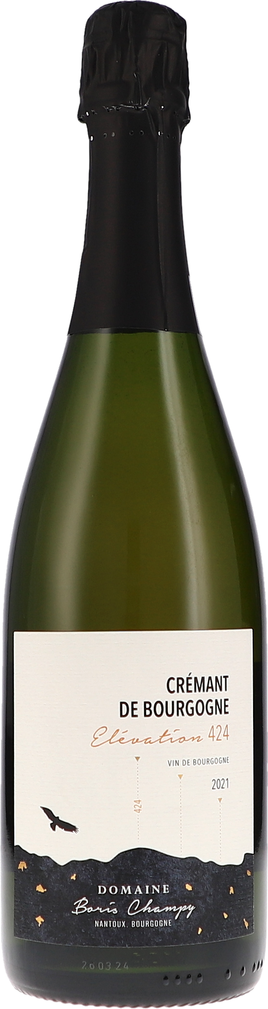 Elévation 424, Crémant de Bourgogne, Extra Brut