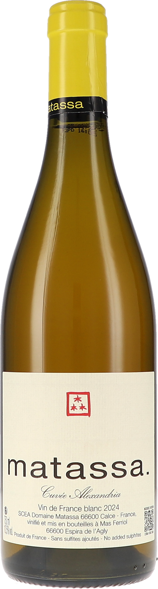 Cuvée Alexandria VdF blanc