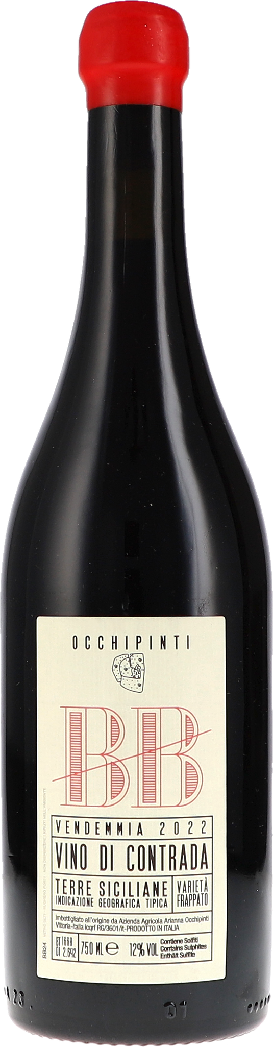 "BB" Bombolieri Vino di Contrada IGT Sicilia