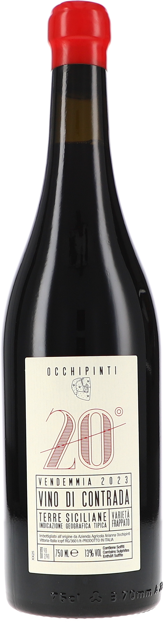Cuvée 20° Vino di Contrada IGT Sicilia