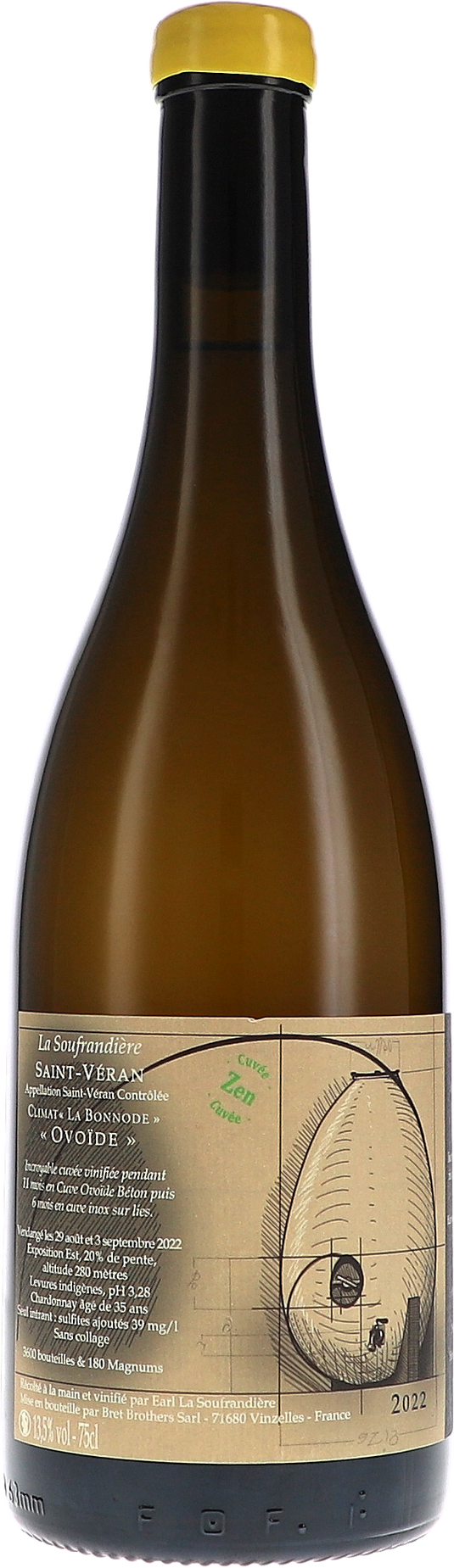 Saint-Véran Climate "La Bonnode" Ovoide Zen AOC