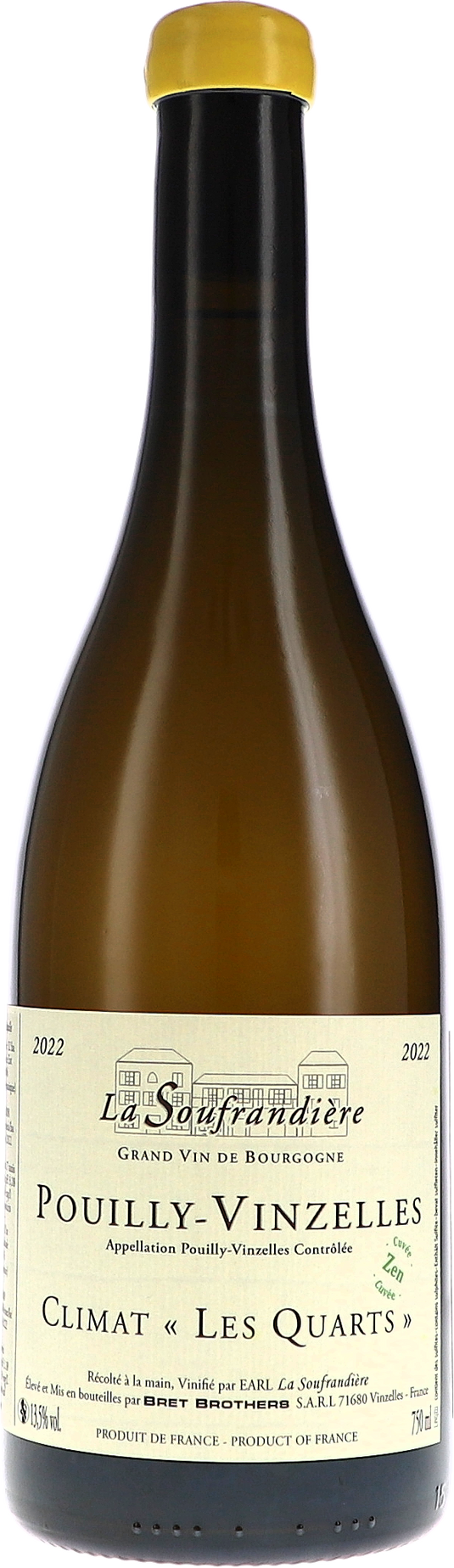 Pouilly-Vinzelles Climat "Les Quarts" Zen AOC