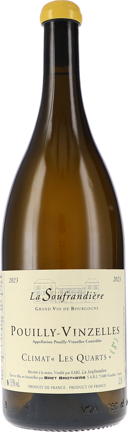 Pouilly-Vinzelles Climat "Les Quarts" Zen AOC 1,5L