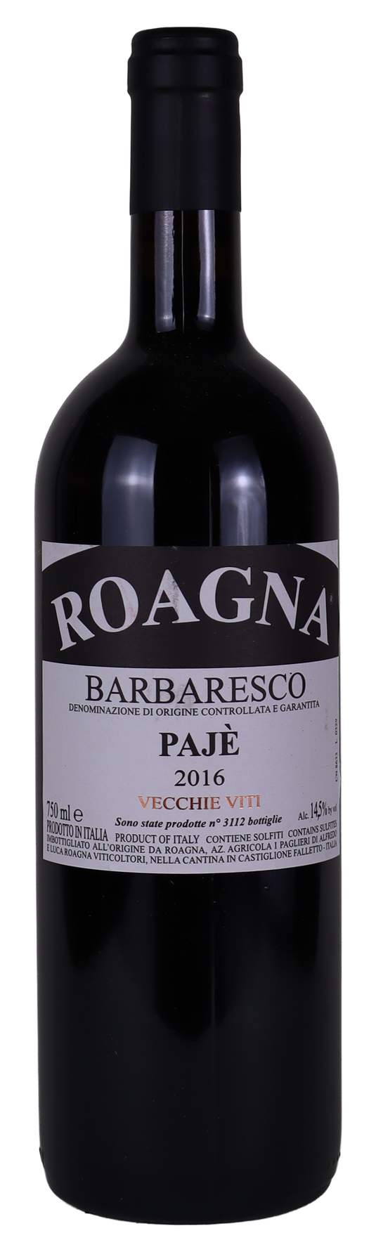 Barbaresco Paje Vecchie Viti