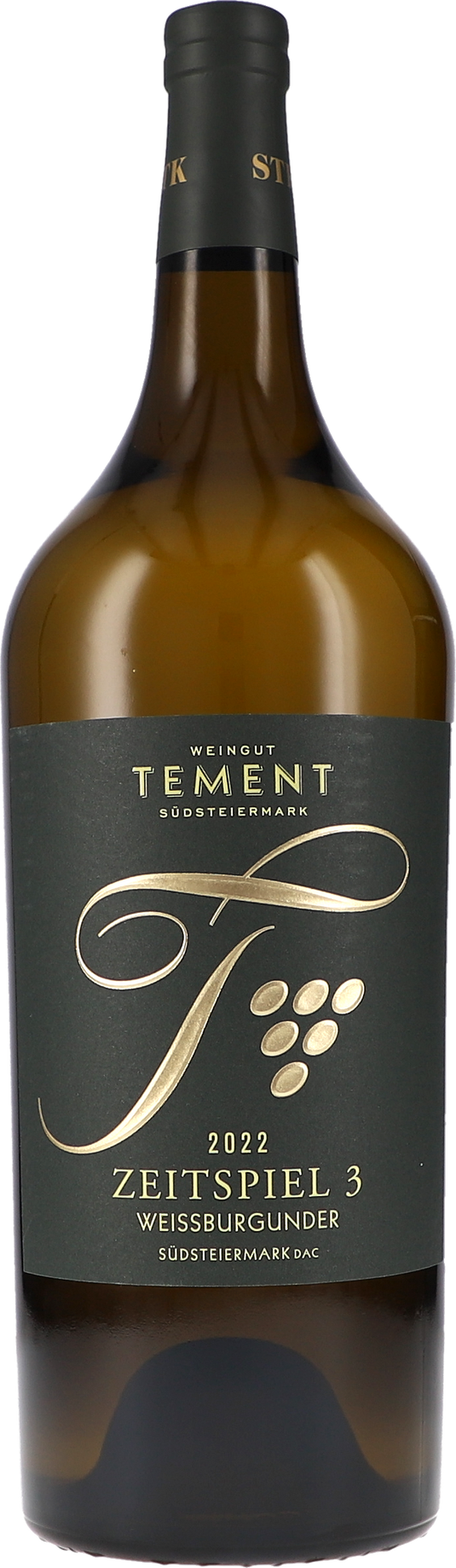 Weisser Burgunder "Zeitspiel 3" Spätfüllung 1,5L