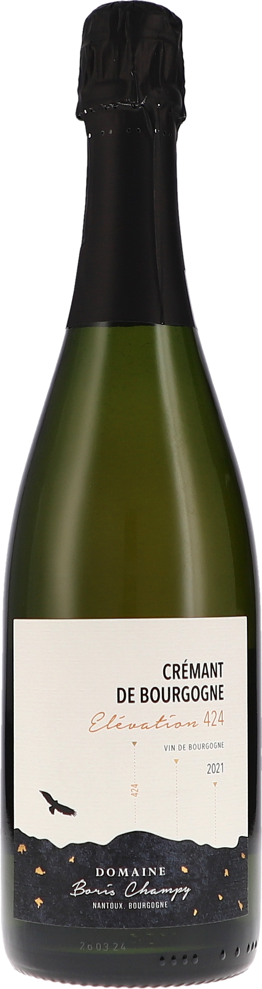 Elévation 424, Crémant de Bourgogne, Extra Brut AOP