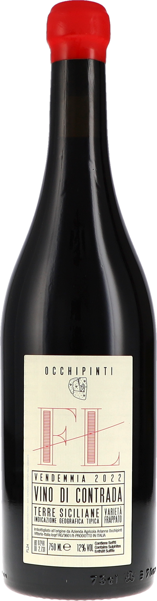 "FL" Fossa di Lupo Vino di Contrada IGT Sicilia