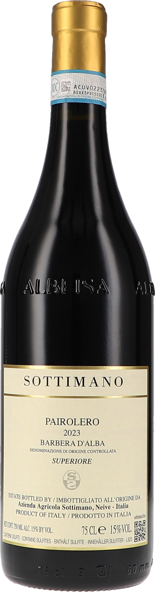 Pairolero, Barbera d'Alba DOC Superiore