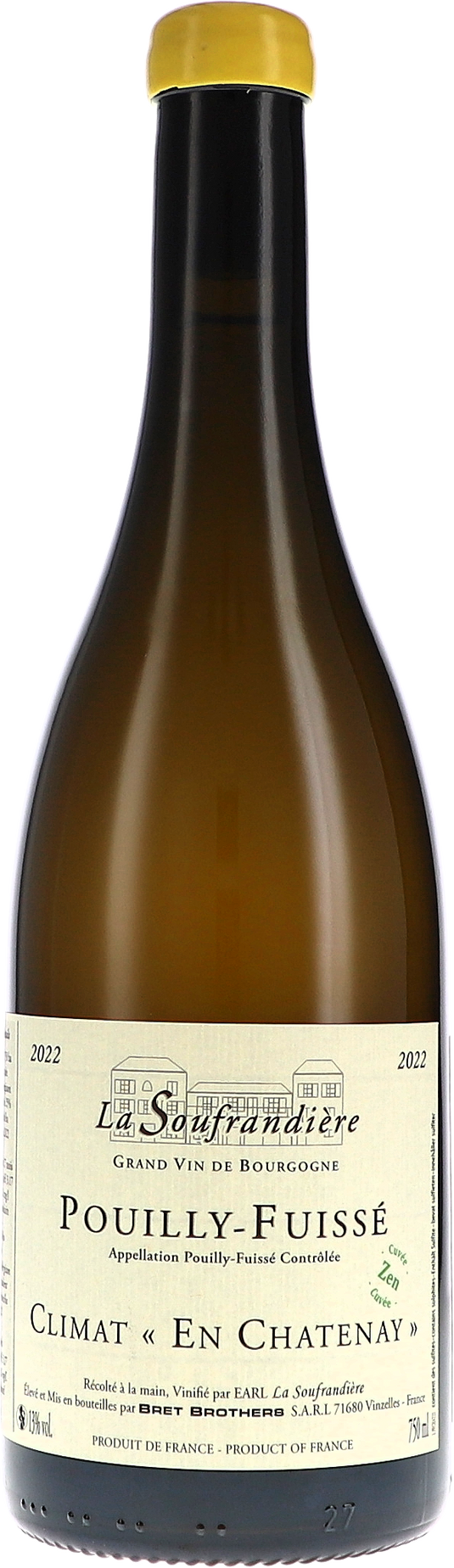 Pouilly-Fuissé Climat "En Chatenay" Zen AOC