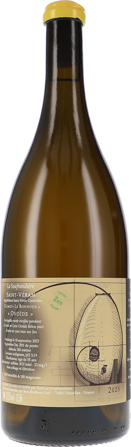 Saint-Véran Climate "La Bonnode" Ovoide Zen AOC 1,5L