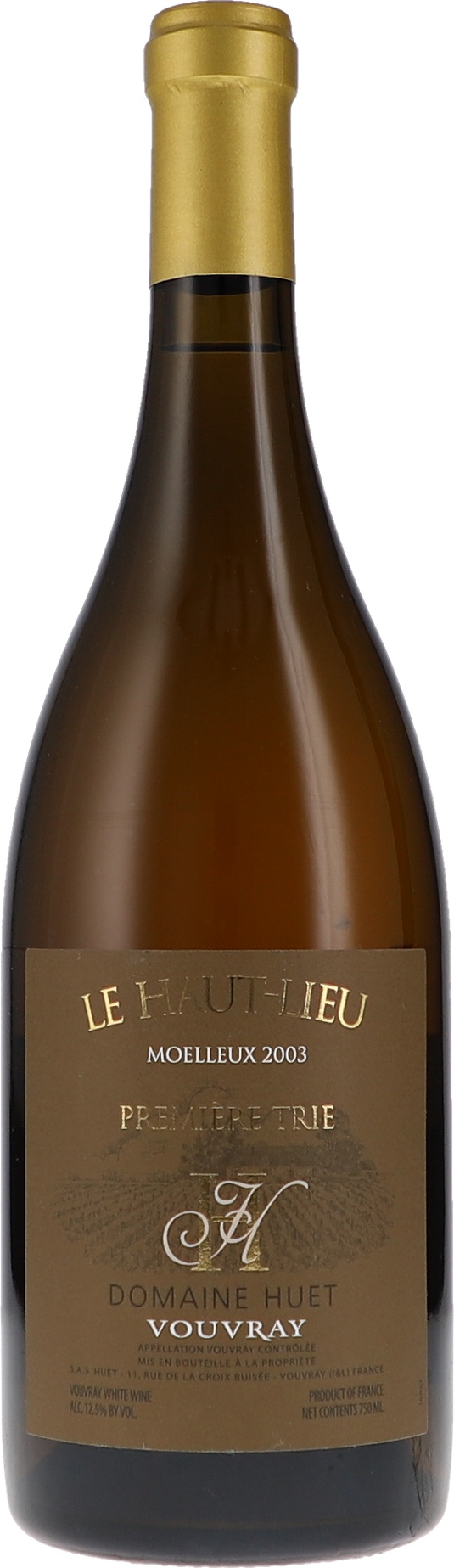 Le Haut Lieu Moelleux 1ère Trie