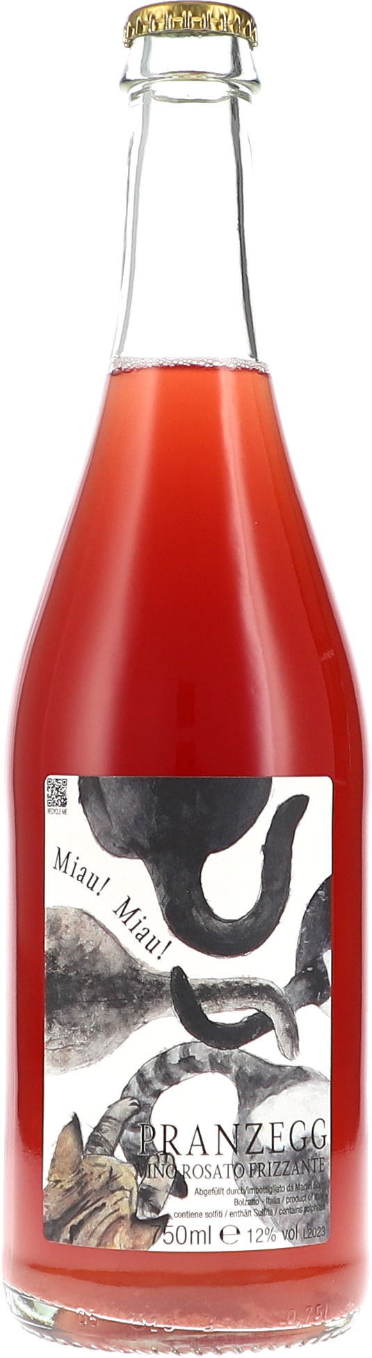 MIAU! Vino Rosato Frizzante