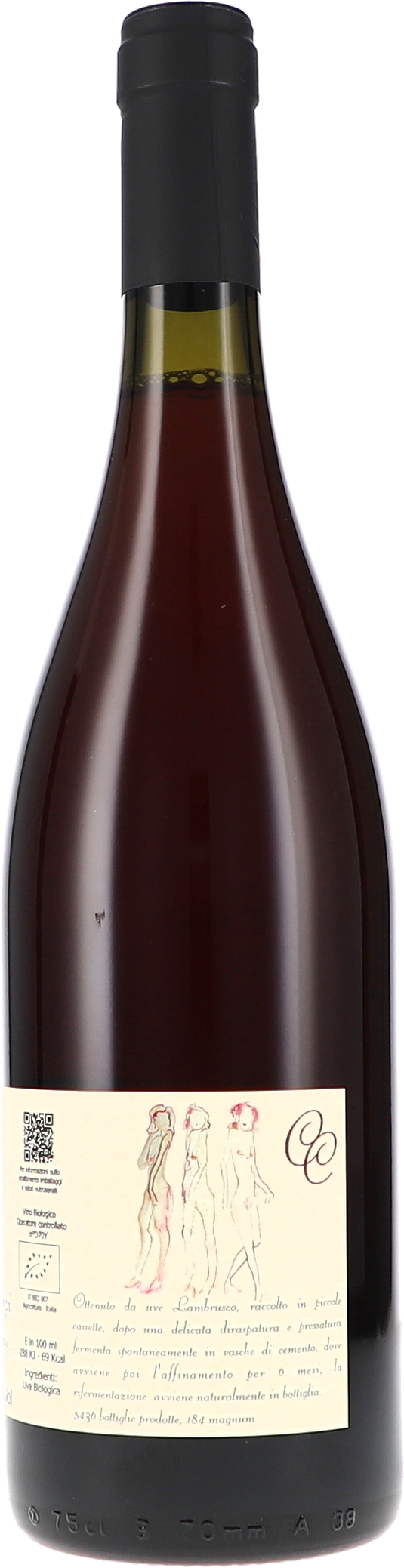 Fuorleggero, Rosato Frizzante, Emilia Lambrusco IGT