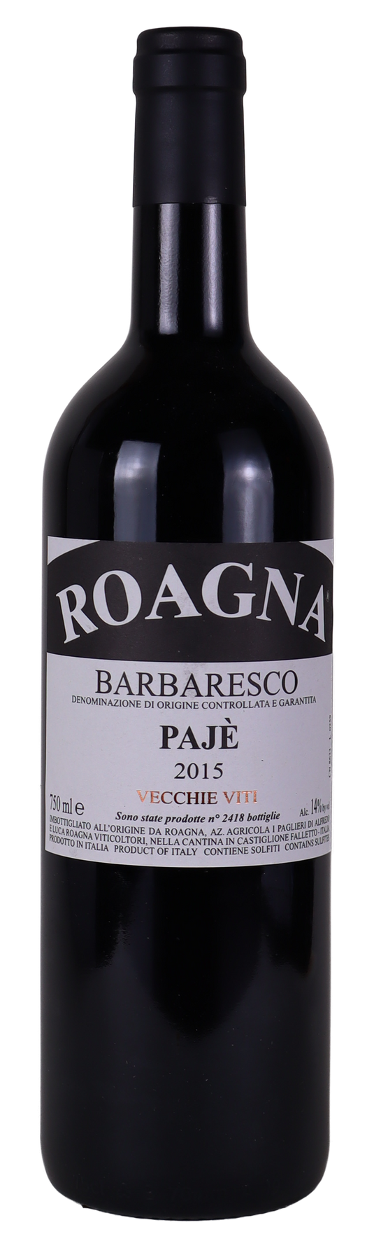 Barberesco Paje Vecchie Viti